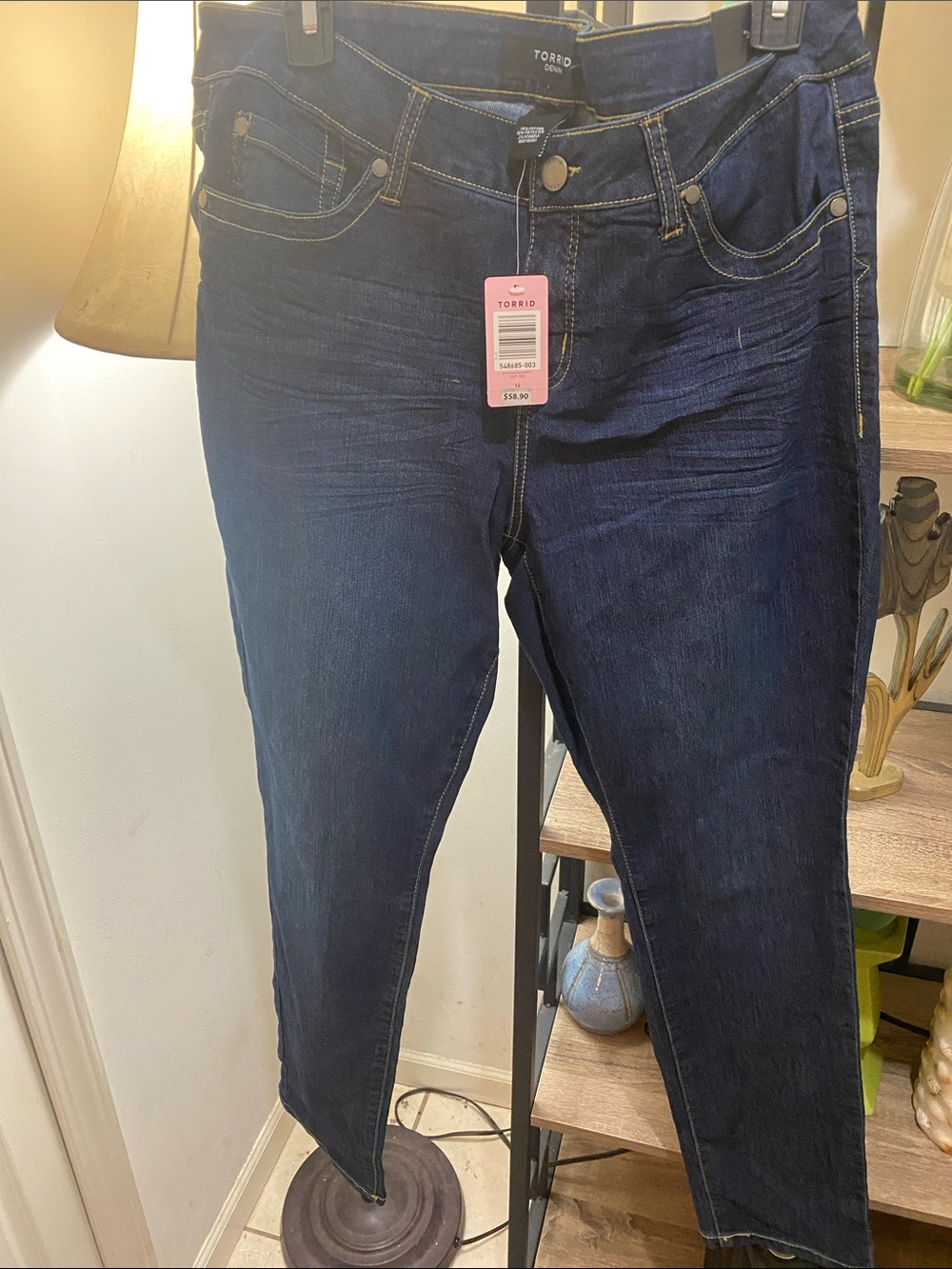 torrid Dark Indigo Skinny Jeans